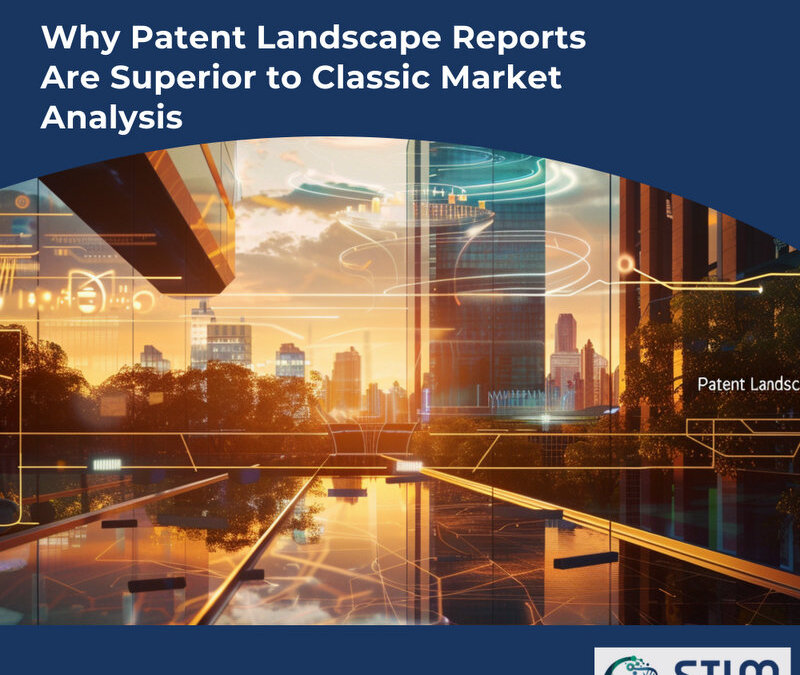 Why Patent Landscape Reports Are Superior to Classic Market Analysis